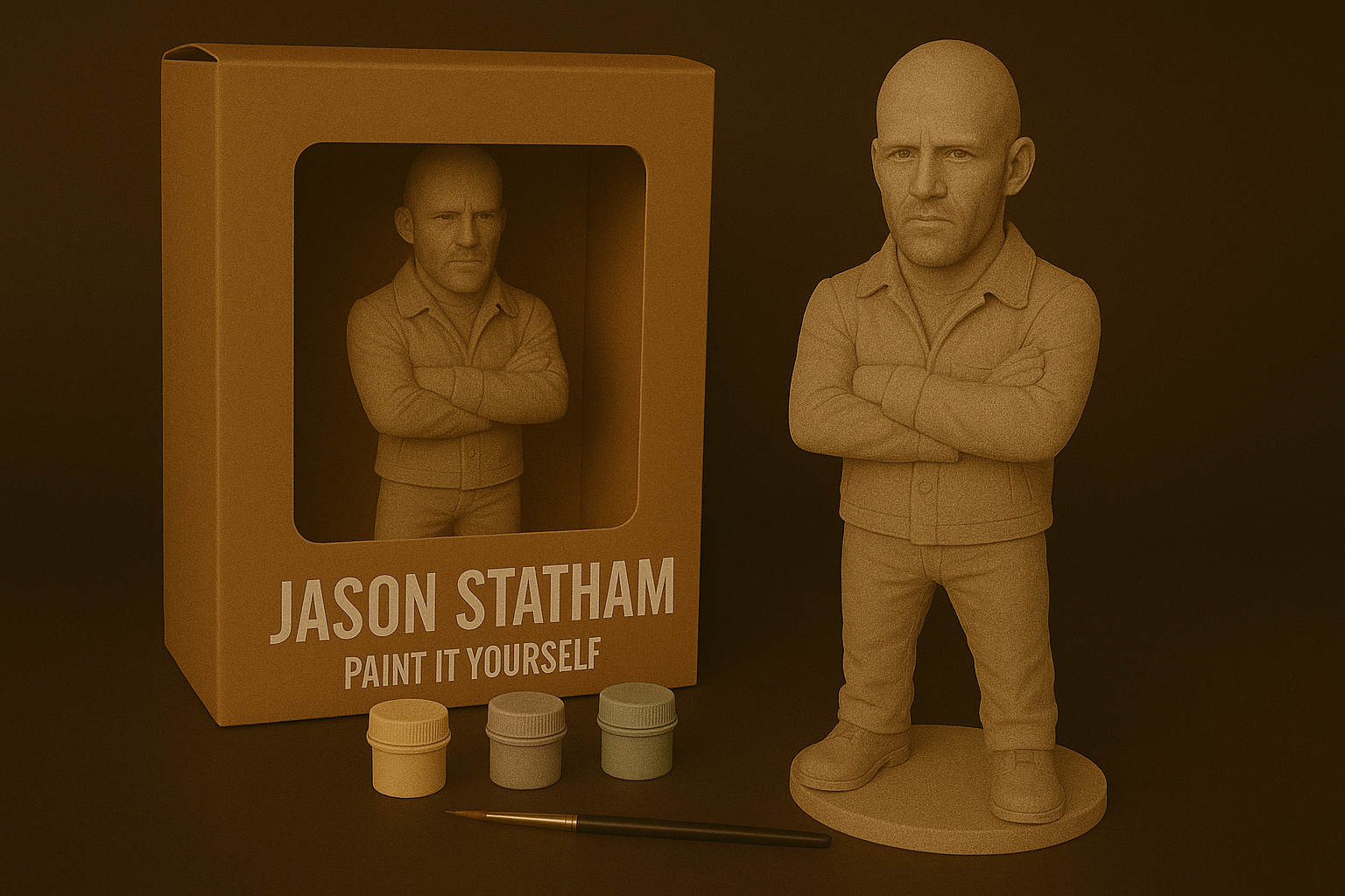 Jason Statham – Paint-It-Yourself