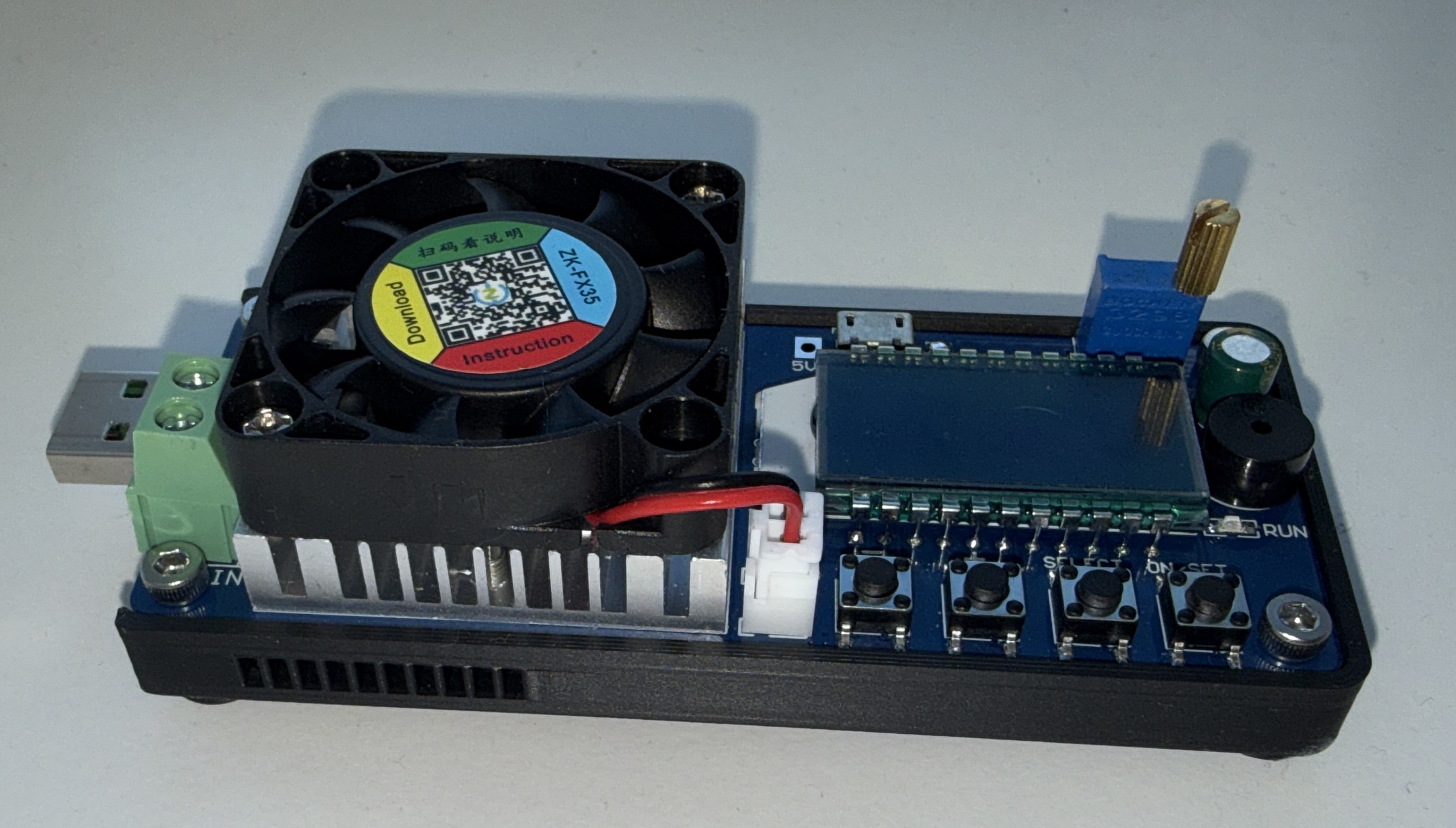 Base for the ZK-FX35 USB Load Tester