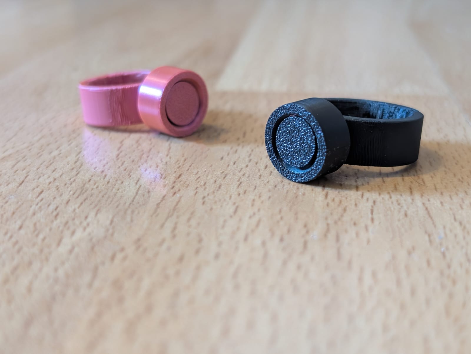 Fidget Ring with External Rotation