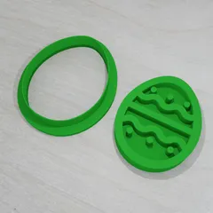 Another Easter Egg shaped cookie cutter