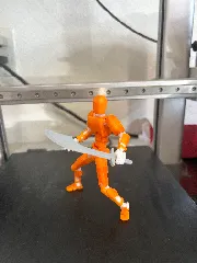 Dummy 13 scimitar sword