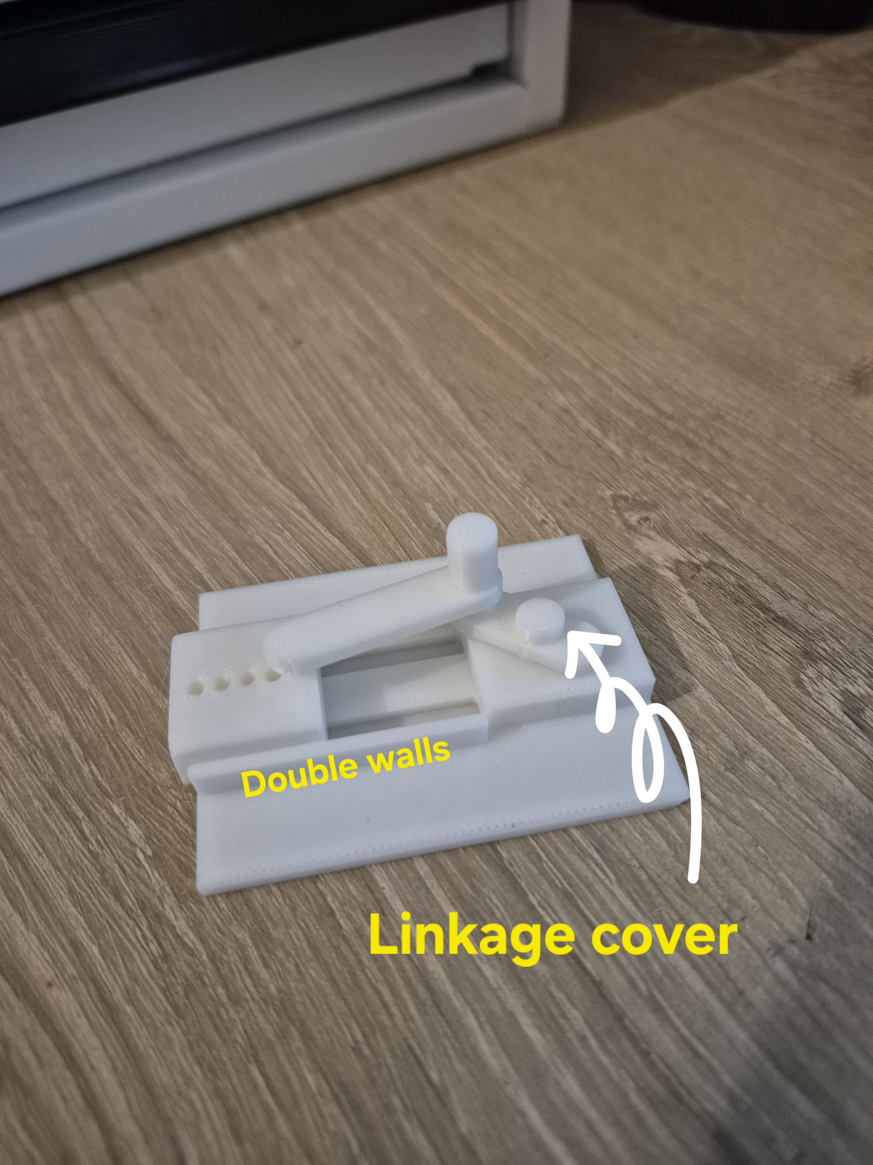 Crank slider mechanism redesign