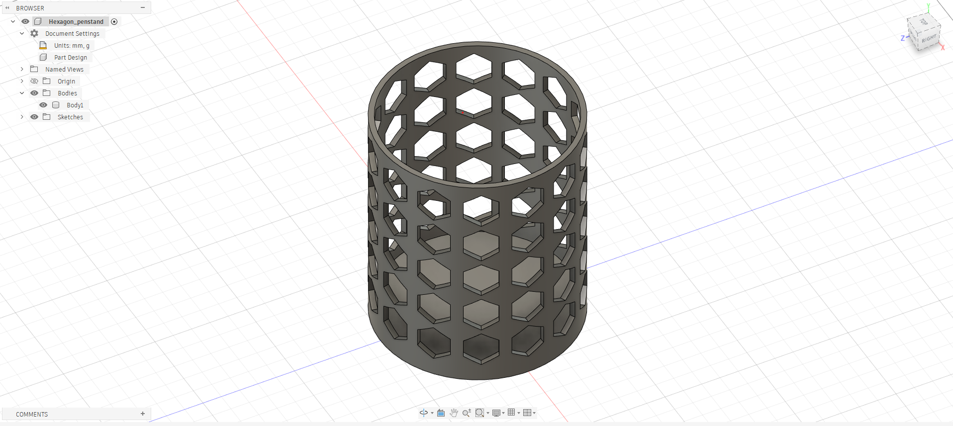 Hexagon Pencil Stand — thumbnail 2