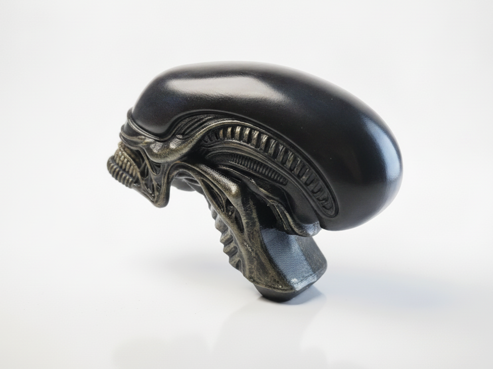 Xenomorph Skull Alien Sculpture 3D Printable
