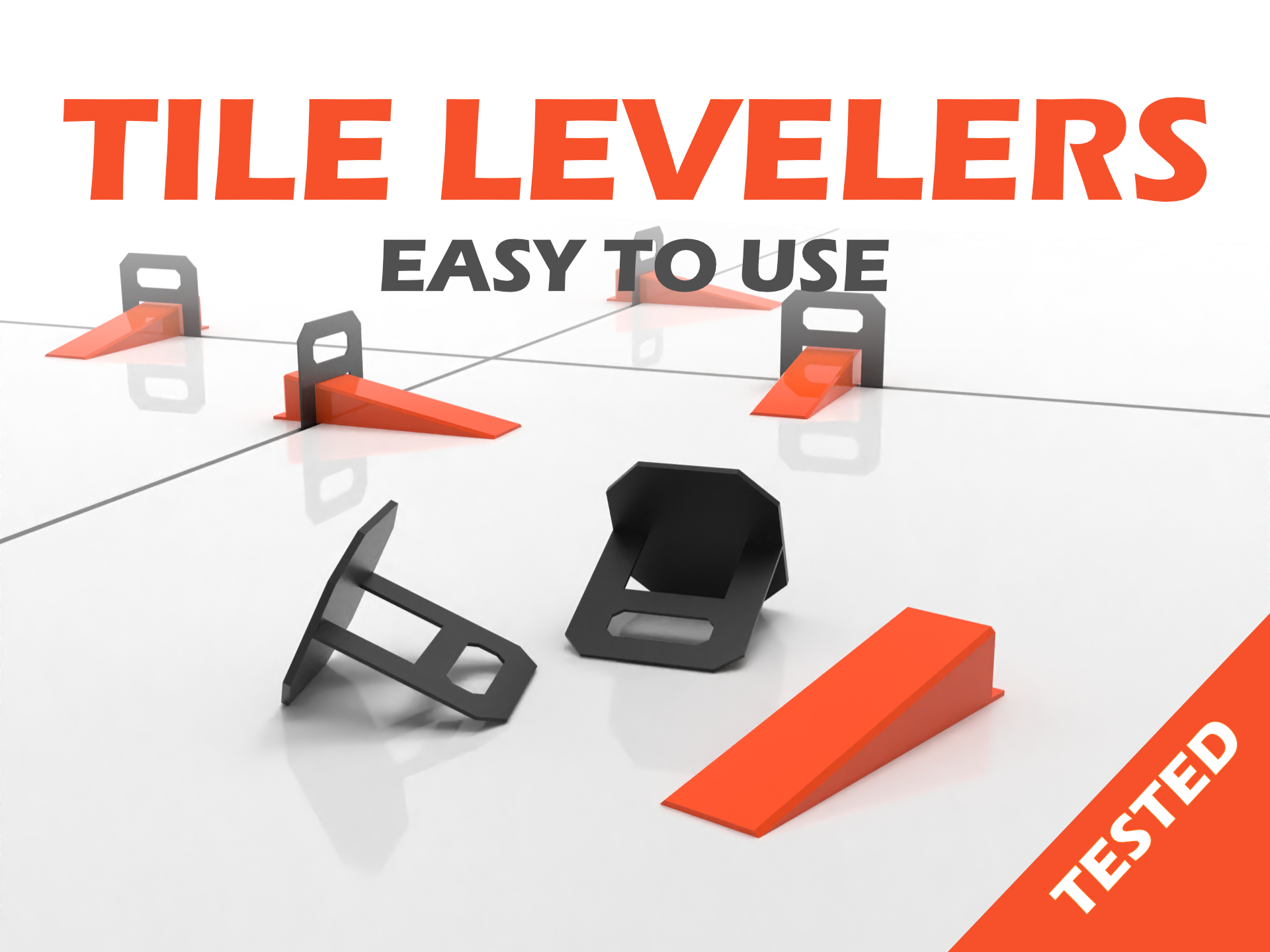 TILE LEVELING - TILE WEDGES - (Tested)
