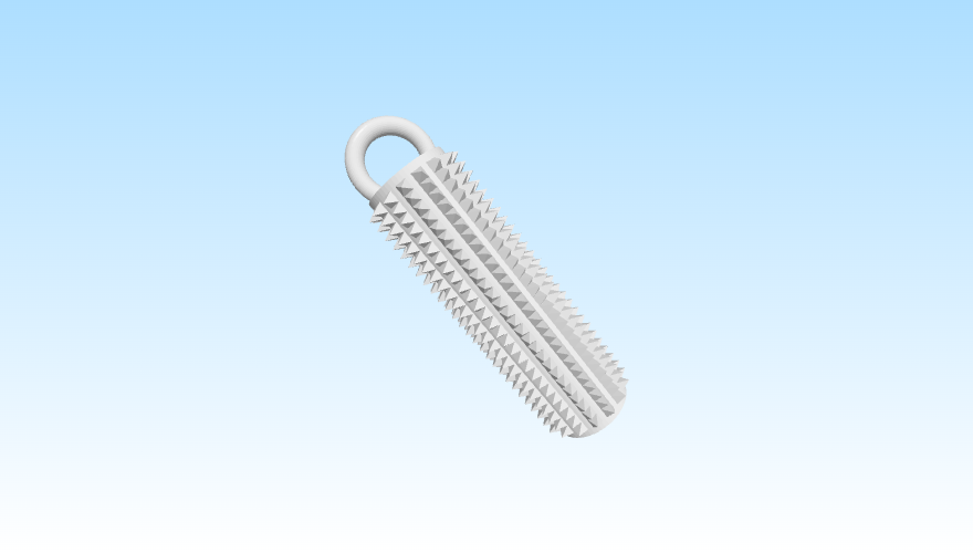 pain stim roller with large hanging loop