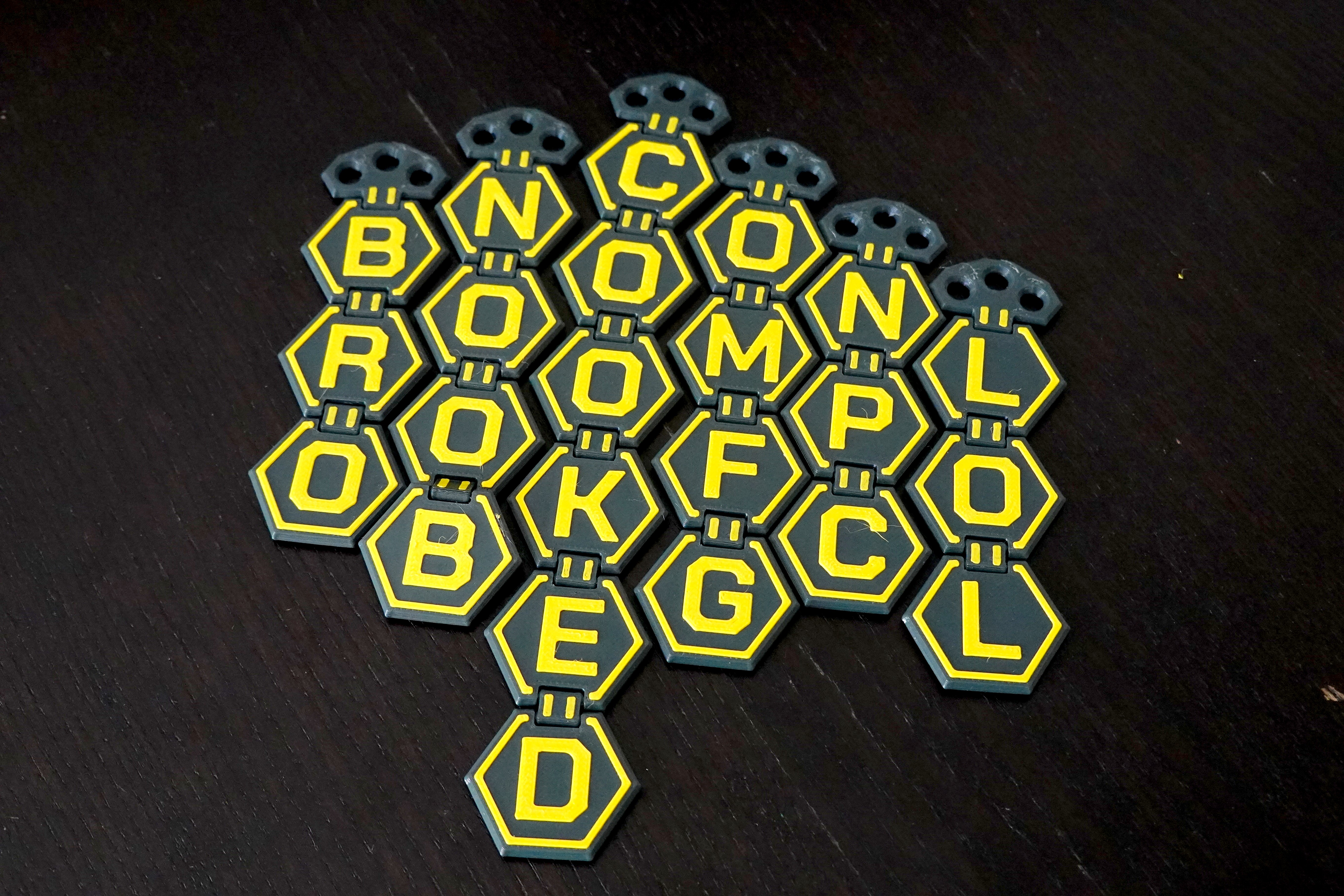 Flexible Internet slang wearable chain