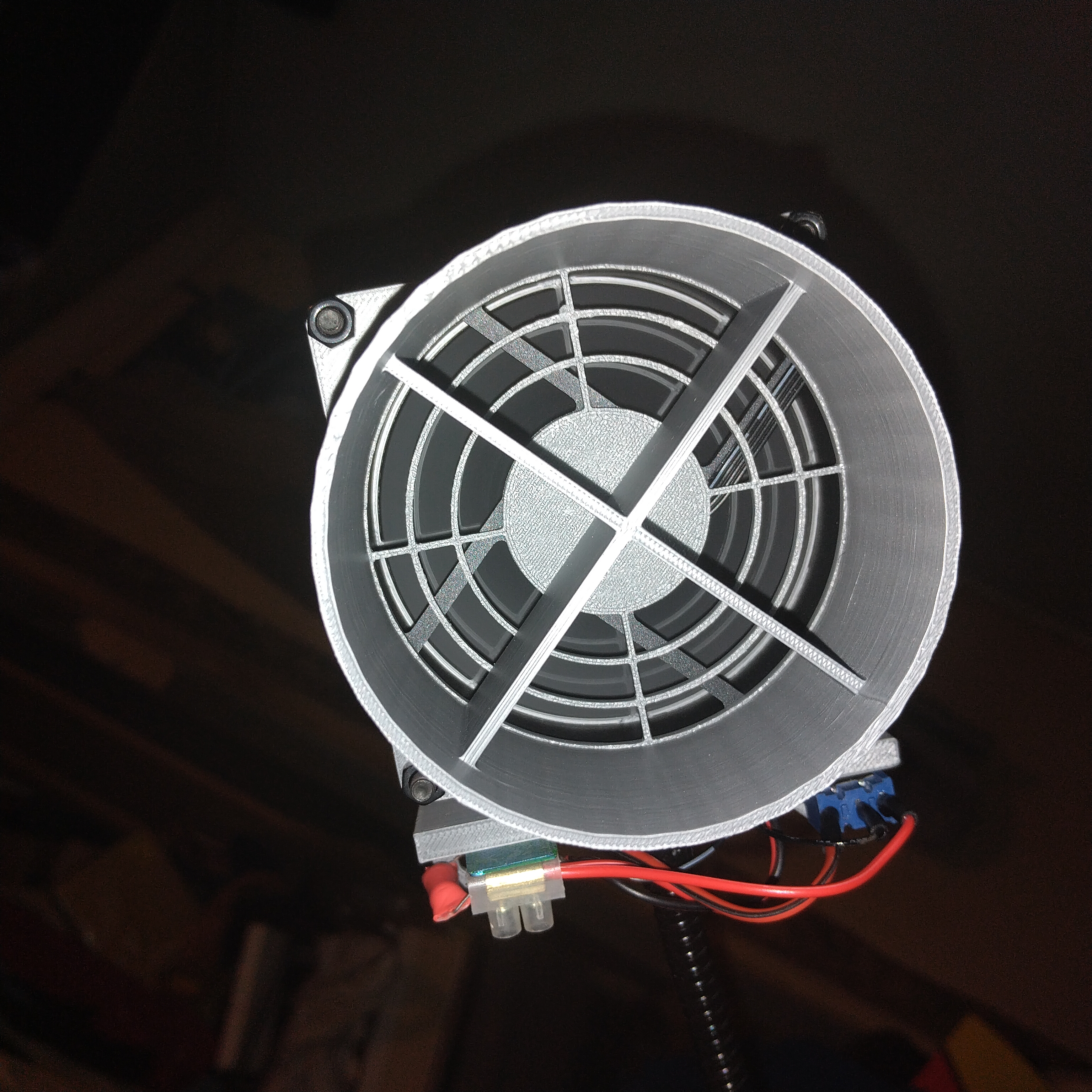 80mm fan duct