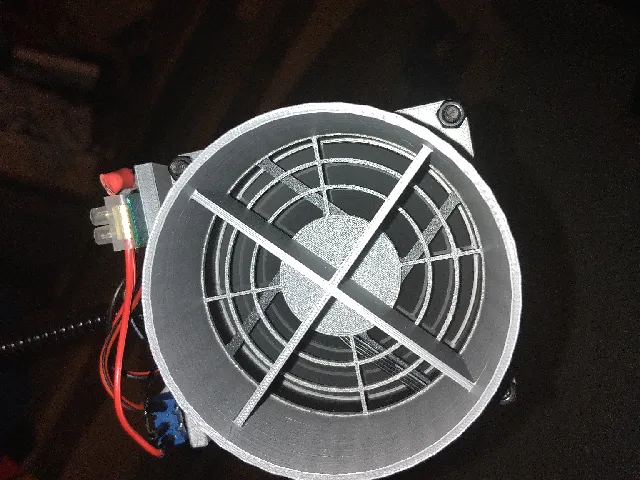 80mm fan duct