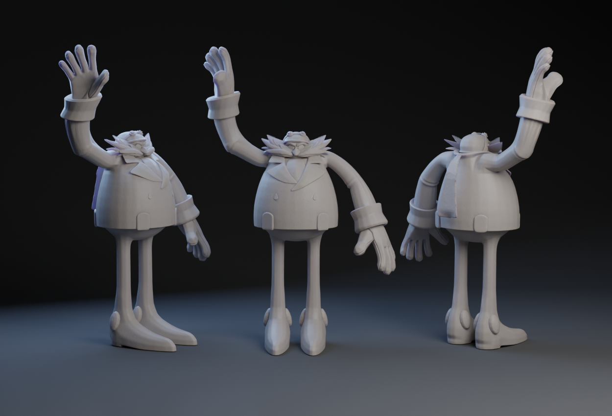 Dr Eggman : Sonic