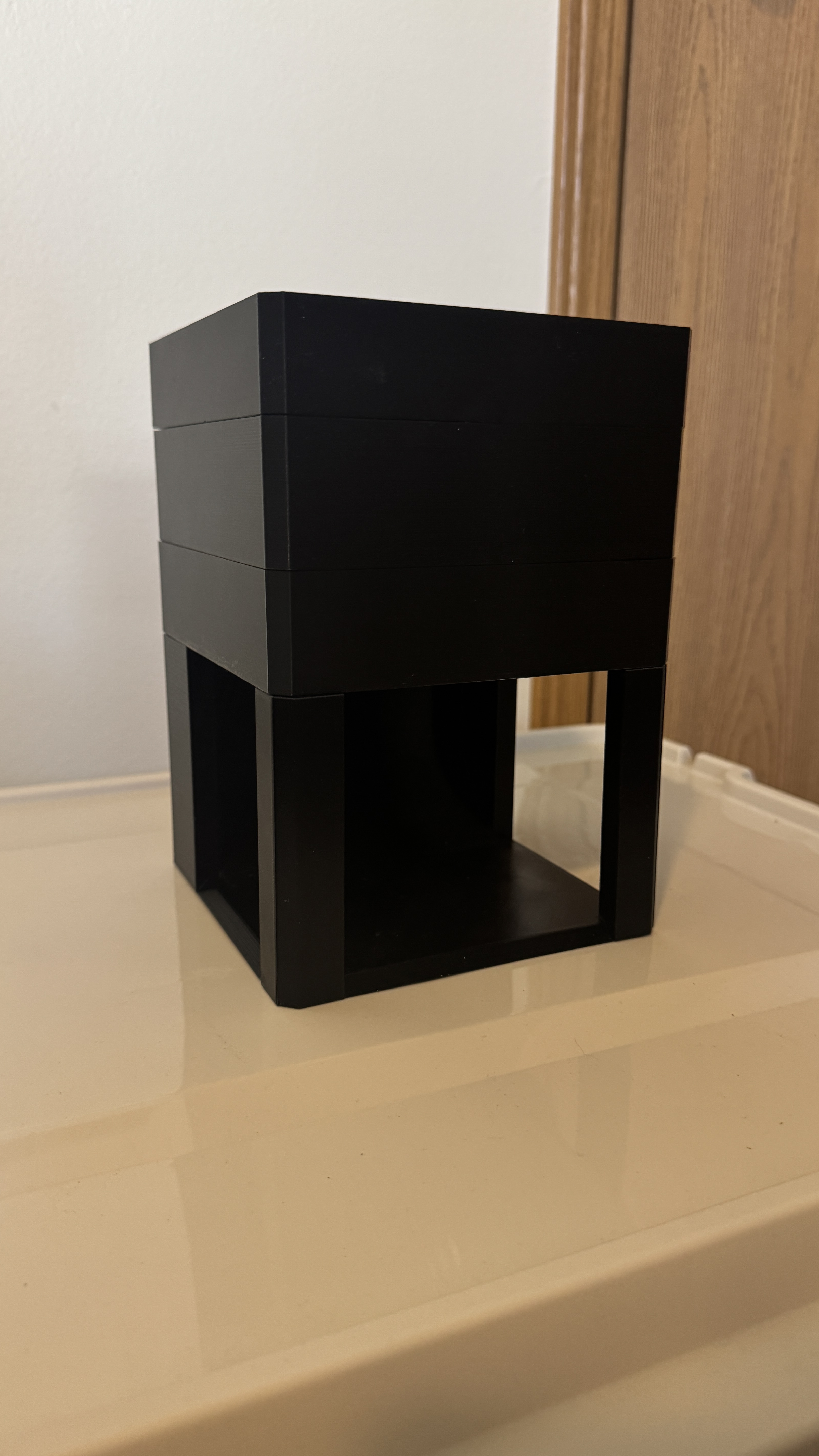 Bento Box Air Filter for 120mm Fan - HEPA + Carbon Trays