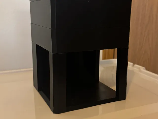 Bento Box Air Filter for 120mm Fan - HEPA + Carbon Trays