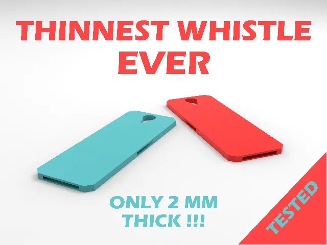 THINNEST WHISTLE EVER - WHISTLE - (Tested)