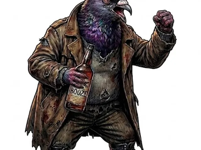 Angry Drunk Pigeon (Benny)