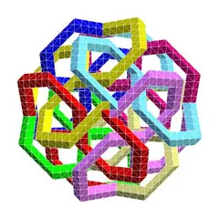 Suttin Truncated Octahedral Polyknot 1