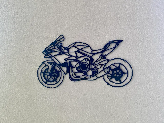 Kawasaki Ninja H2R Wall art