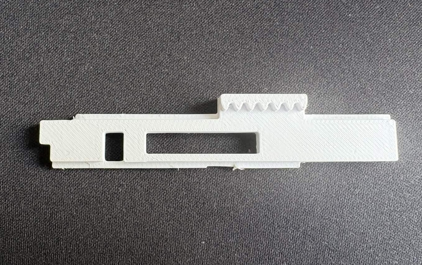 Fire selector plate for a perun hybrid v3 3D model