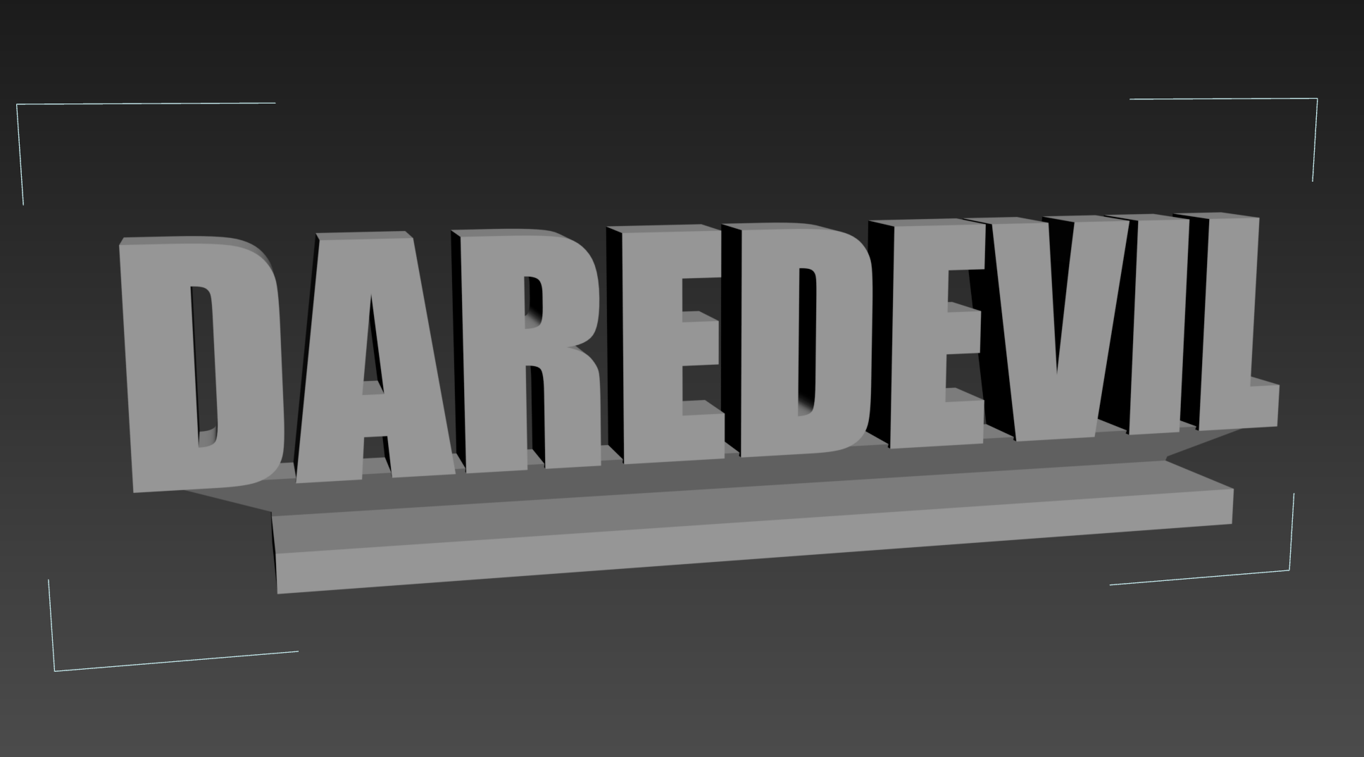 Display Name Tag - DAREDEVIL – Modular Collectible System – #SAVFX