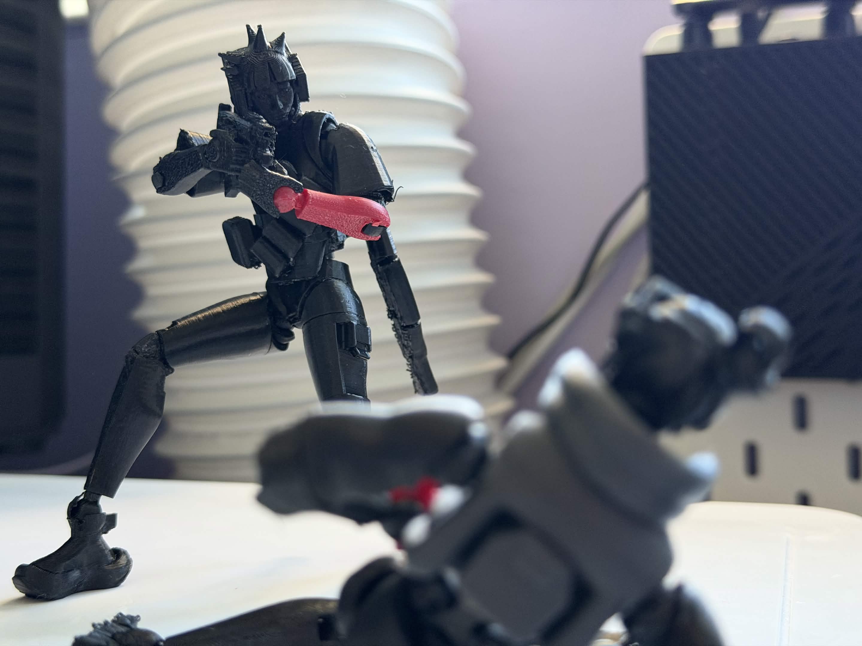 Glitch // Vandal - Printable Jointed Figure (Carbon 13)