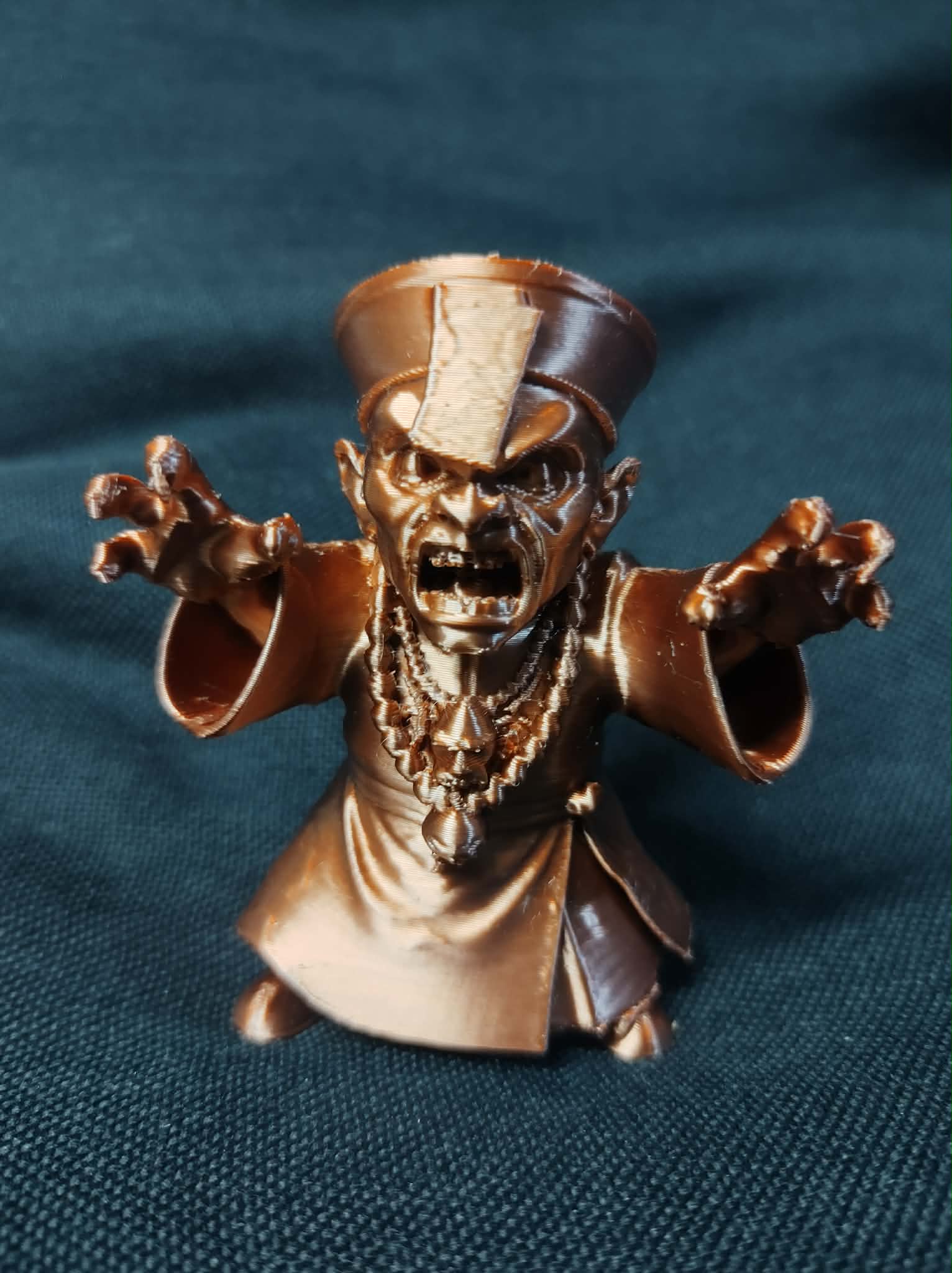 Jiangshi Hopping Corpse Vampire Chinese Folklore Figurine