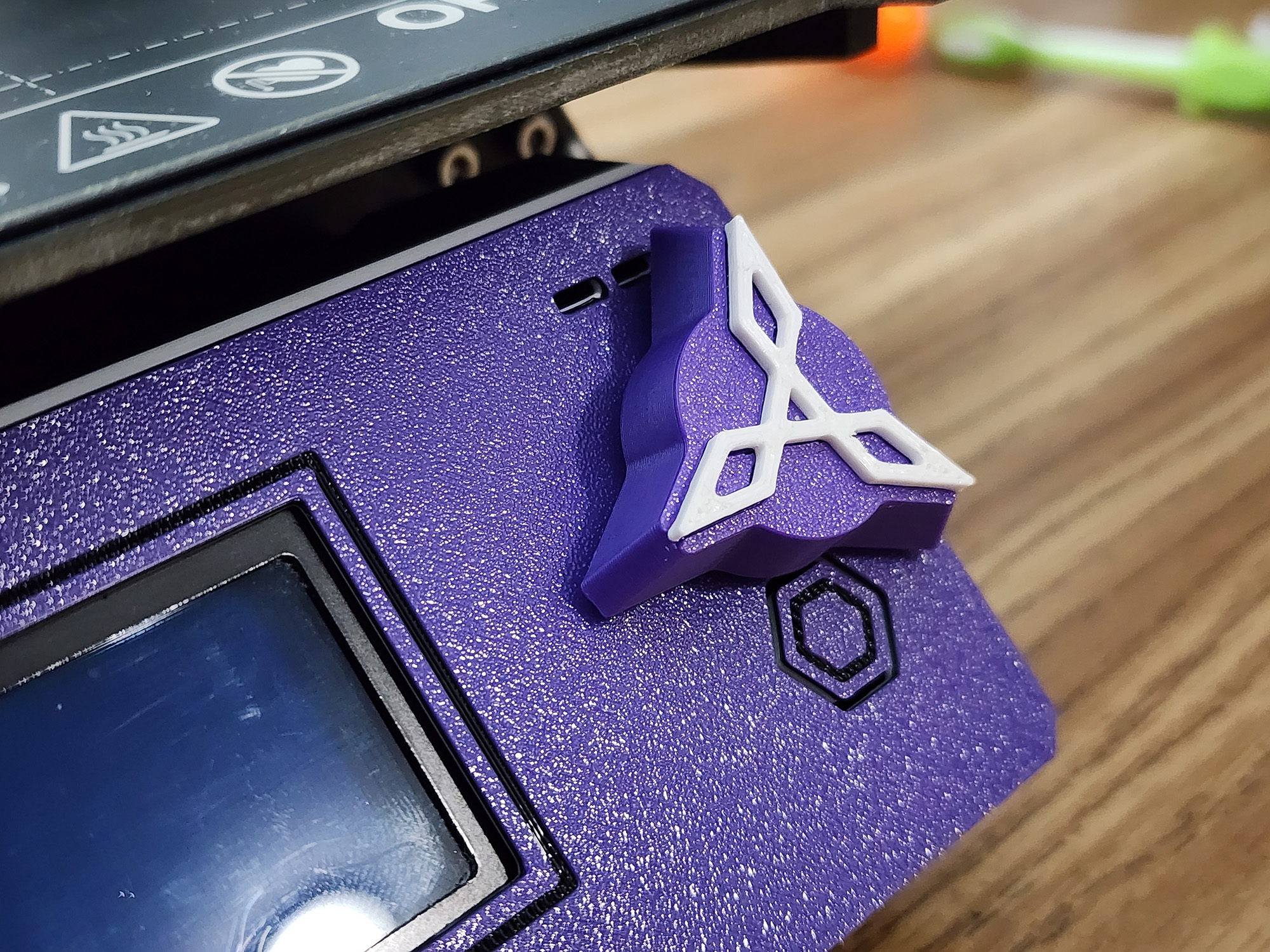 Two Color Mk3/S+ LCD Knob (no MMU)