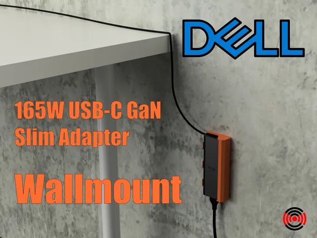 Dell 165W GaN Slim charger holder