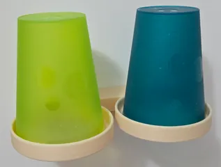 2er Becherhalter z.B. für Zahnputzbecher