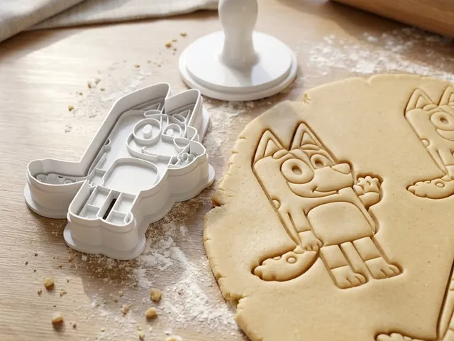 Bluey Cookie Cutter And Stamp