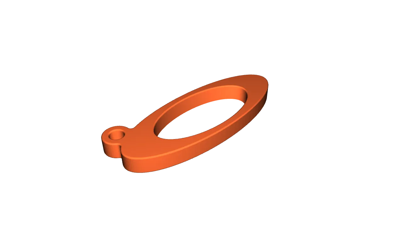 Oakley logo keychain by Herman | Download free STL model