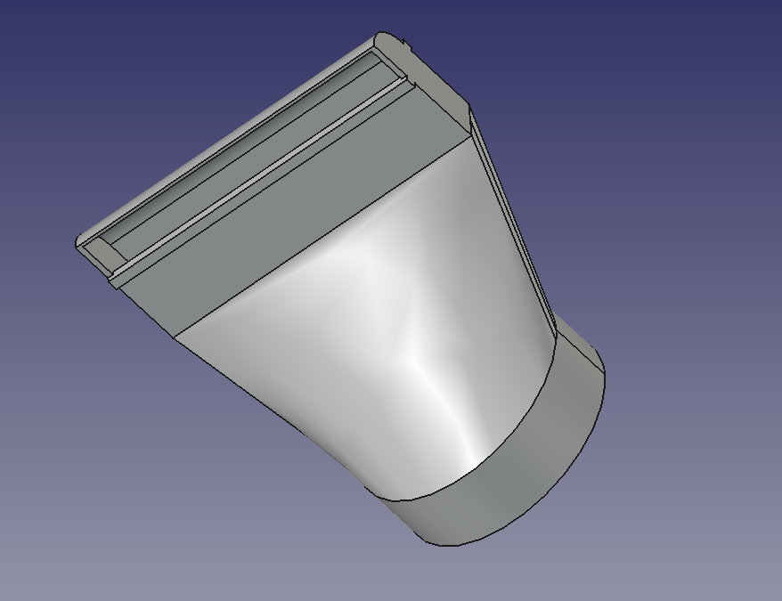 4 Inch Window Vent Low Profile With 90 Rain Hood (REMIX)