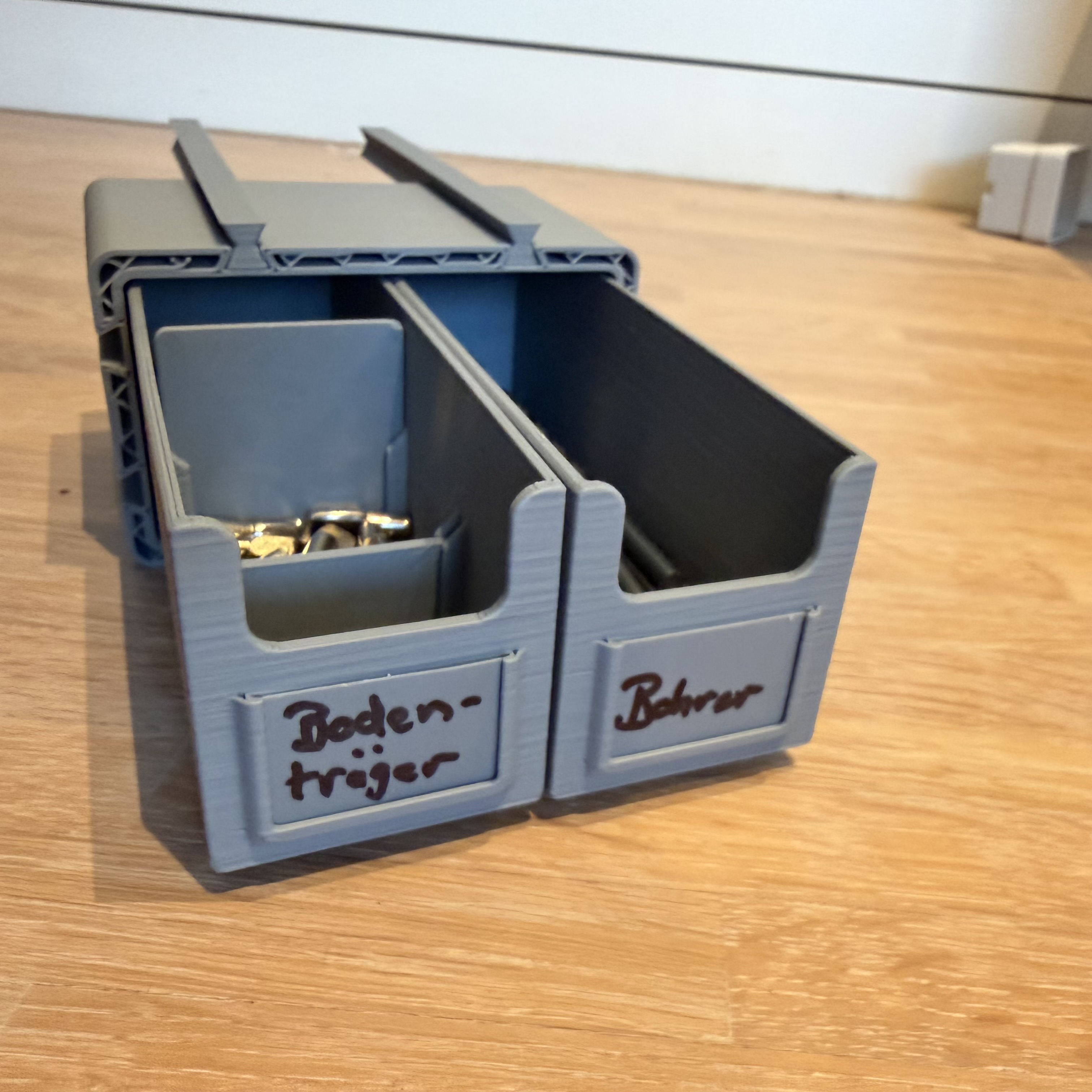 Modular Storage System - with labeled drawers