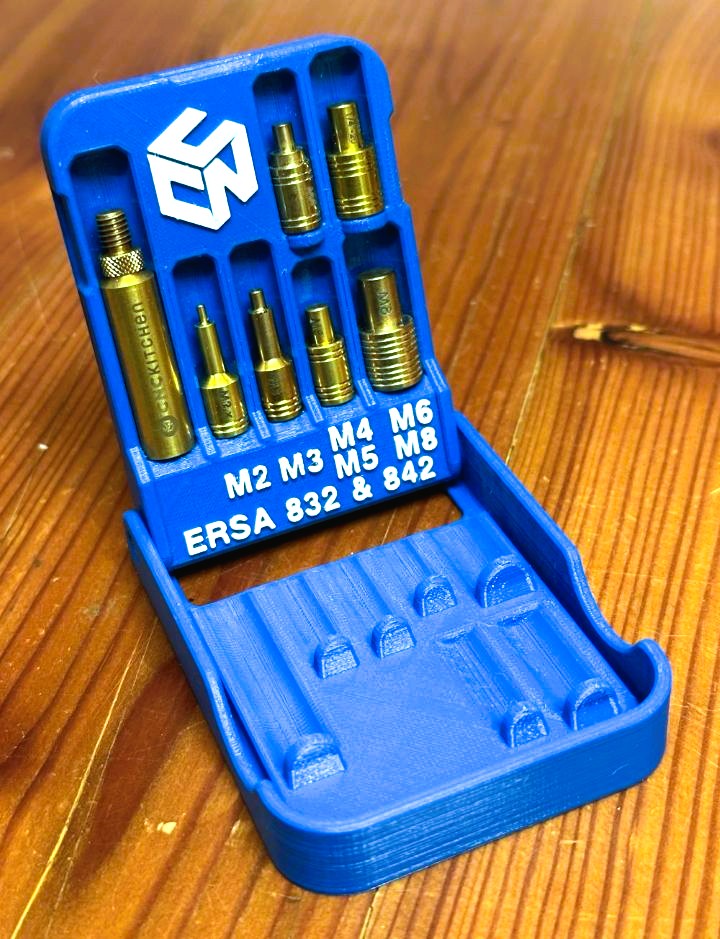 Case for CNC Kitchen Threaded Inserts Soldering Tips for ERSA