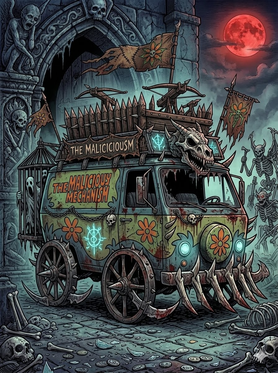 Mystery Machine (The Malicious Mechanism)