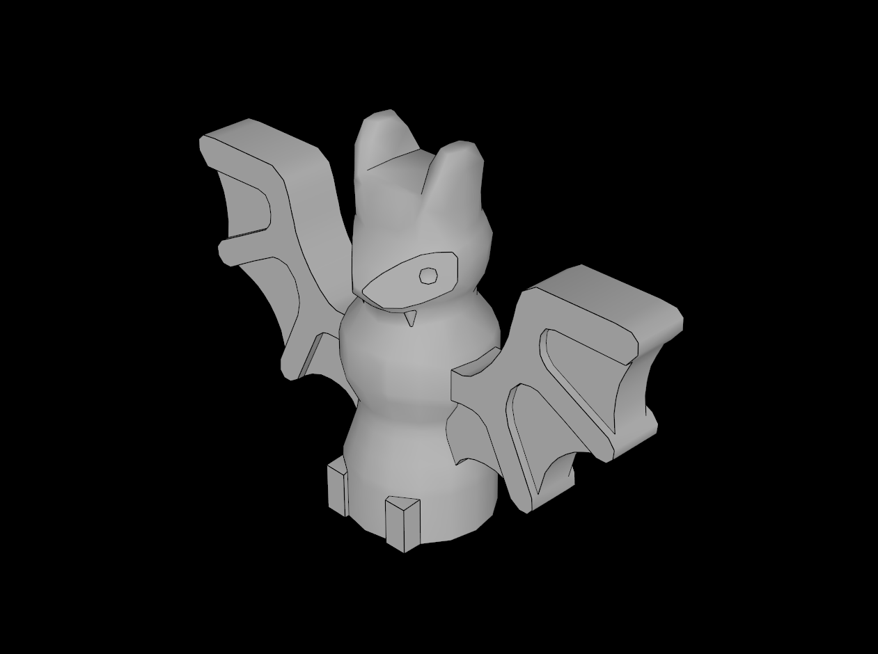 Lego Compatible (30103.dat) Animal Bat