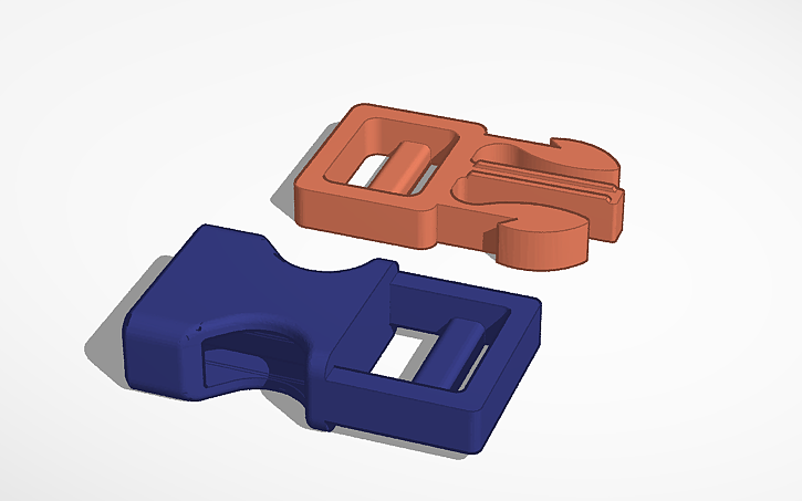Backpack clip 50mm