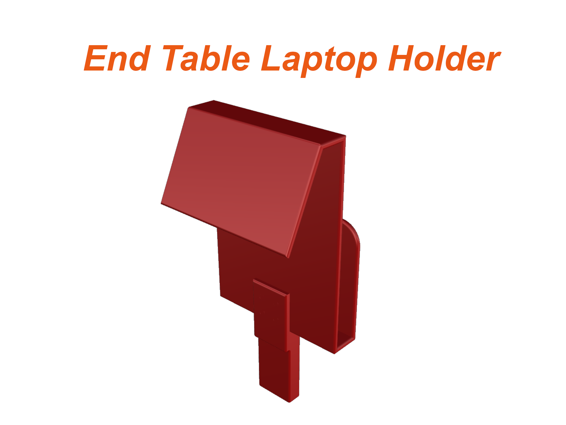 End Table Laptop Holder
