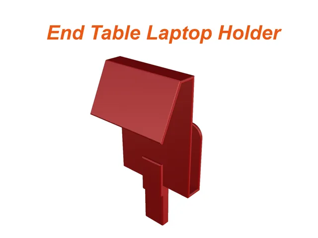 End Table Laptop Holder