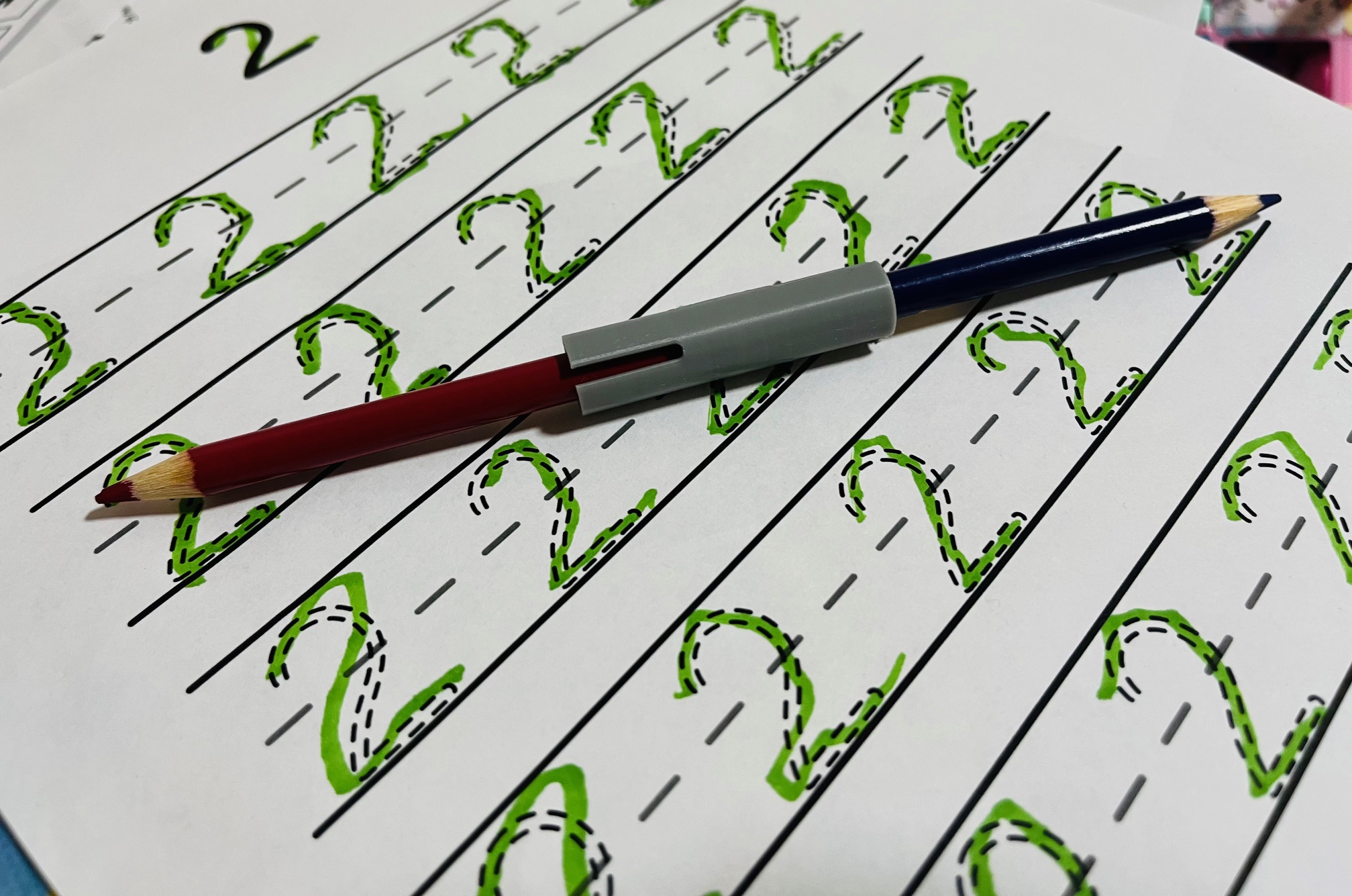 Double-Sided Pencil Topper