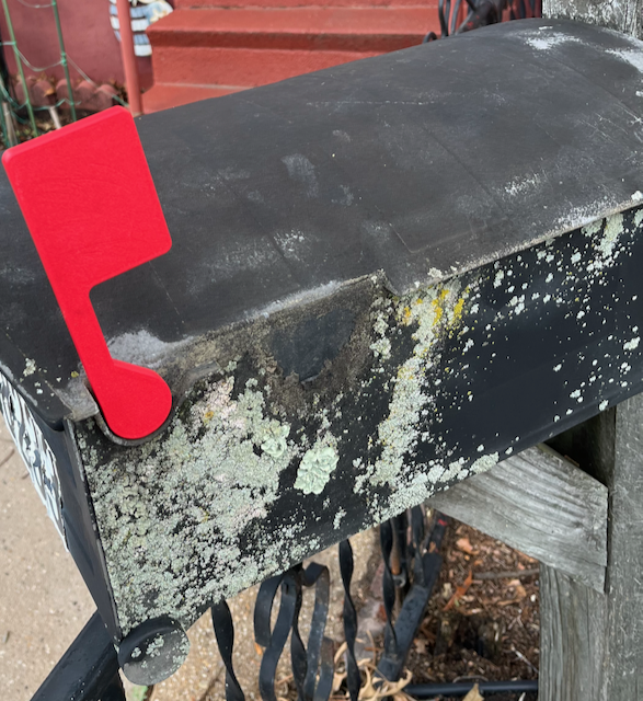 Mailbox Replacement Red Flag