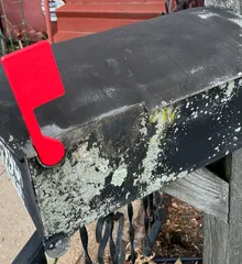 Mailbox Replacement Red Flag