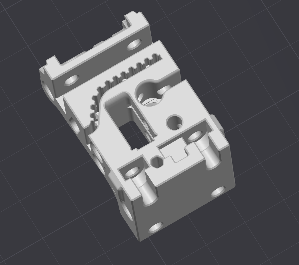 H-cart TradRack Middle extruder part 9mm belt.
