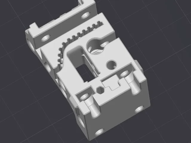 H-cart TradRack Middle extruder part 9mm belt.