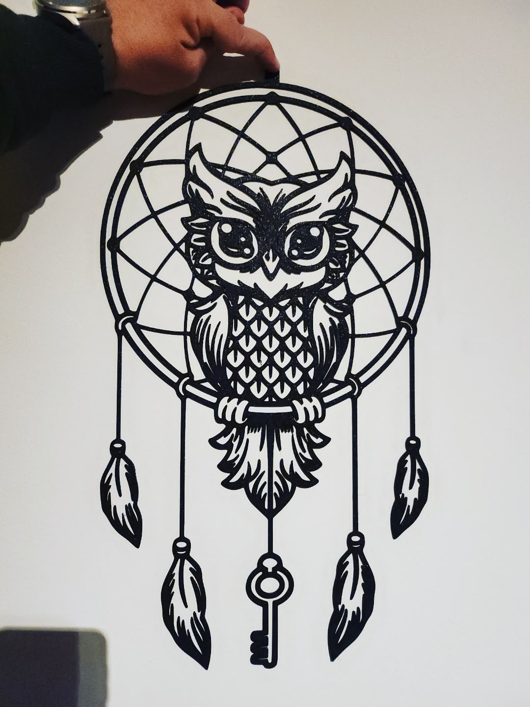 WallArt - Dream Catcher Owel