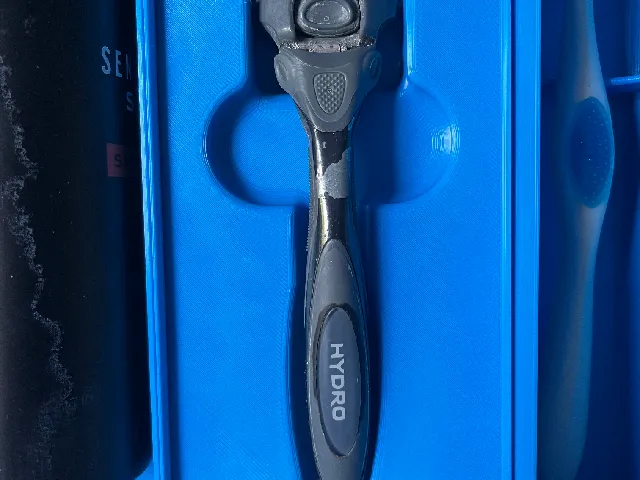 Gridfinity Razor Bin for Schick Hydro 5