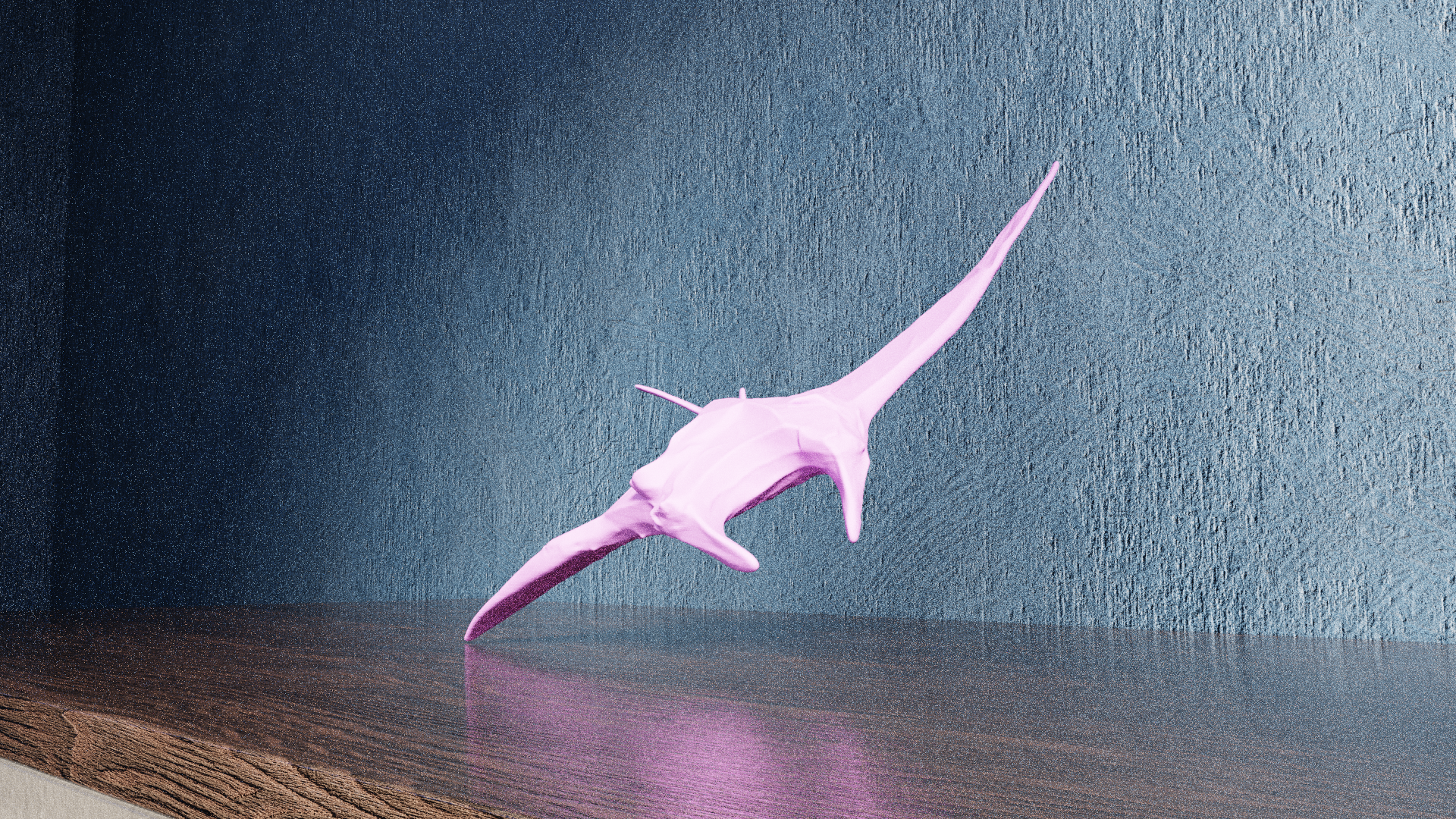 Low Poly Manta Ray — miniatura 7
