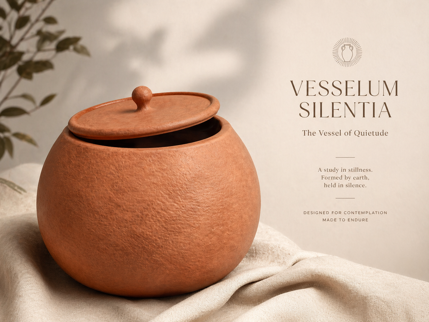 Vesselum Silentia – Lidded Vessel