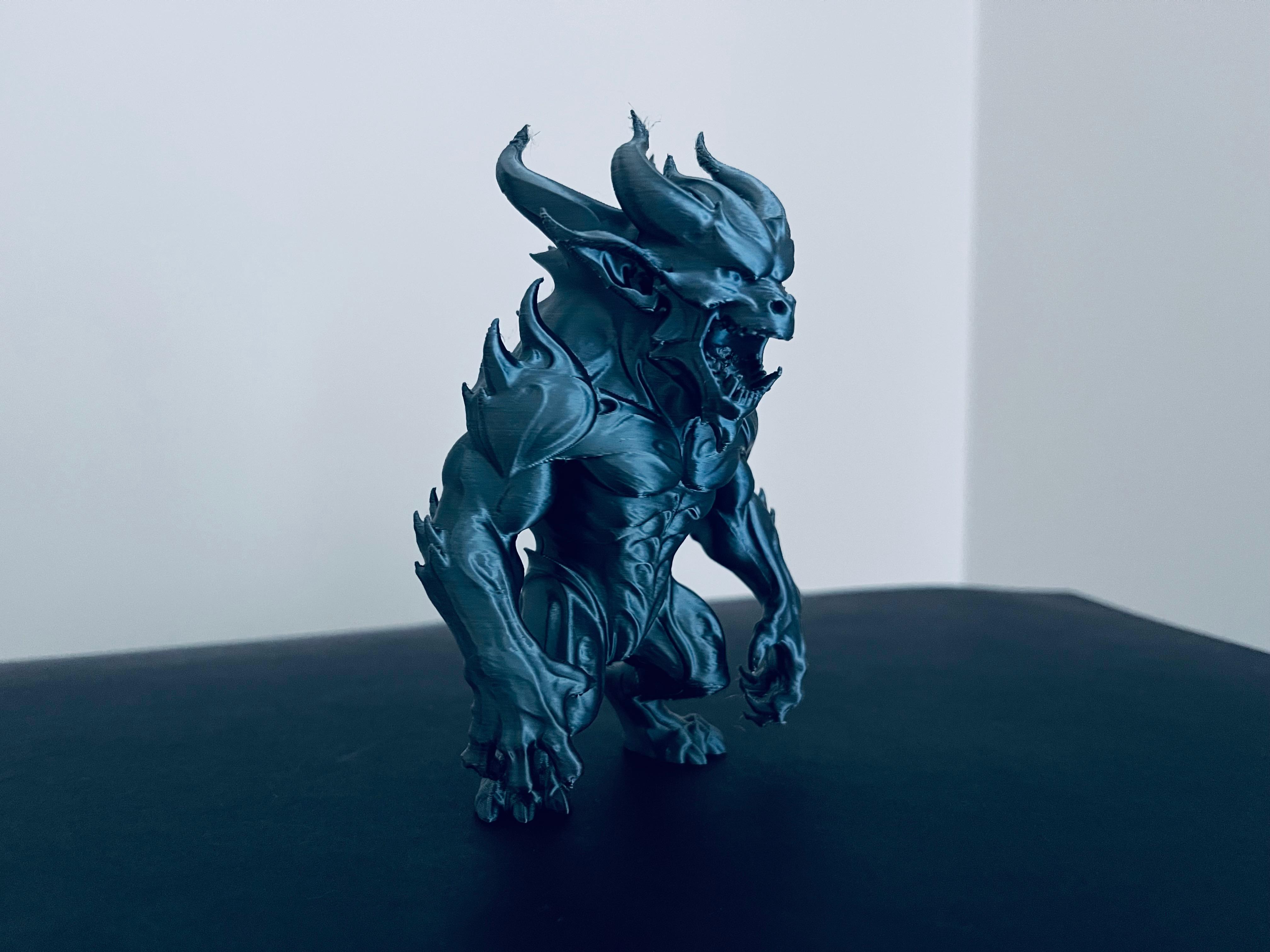 Demon warrior statute — miniatura 4