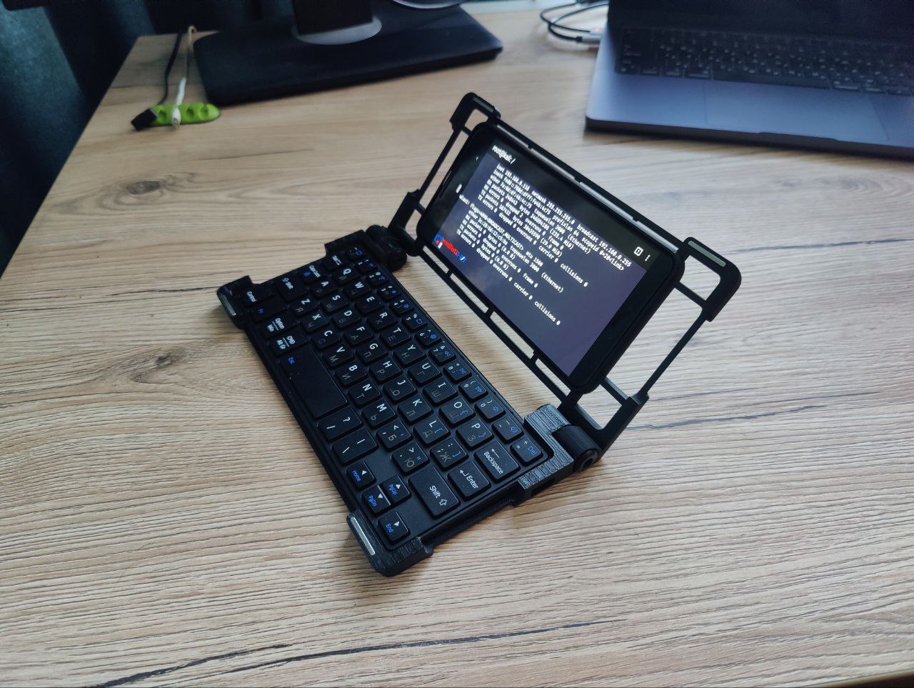 Pixel 3 XL Slim Clamshell Palmtop - NetHunter C-deck