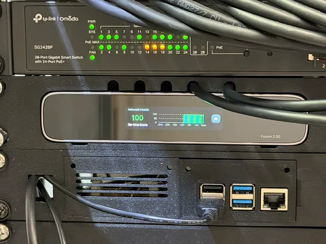Omada Fusion 2.5G Rack Mount (19-inch + 10-inch)