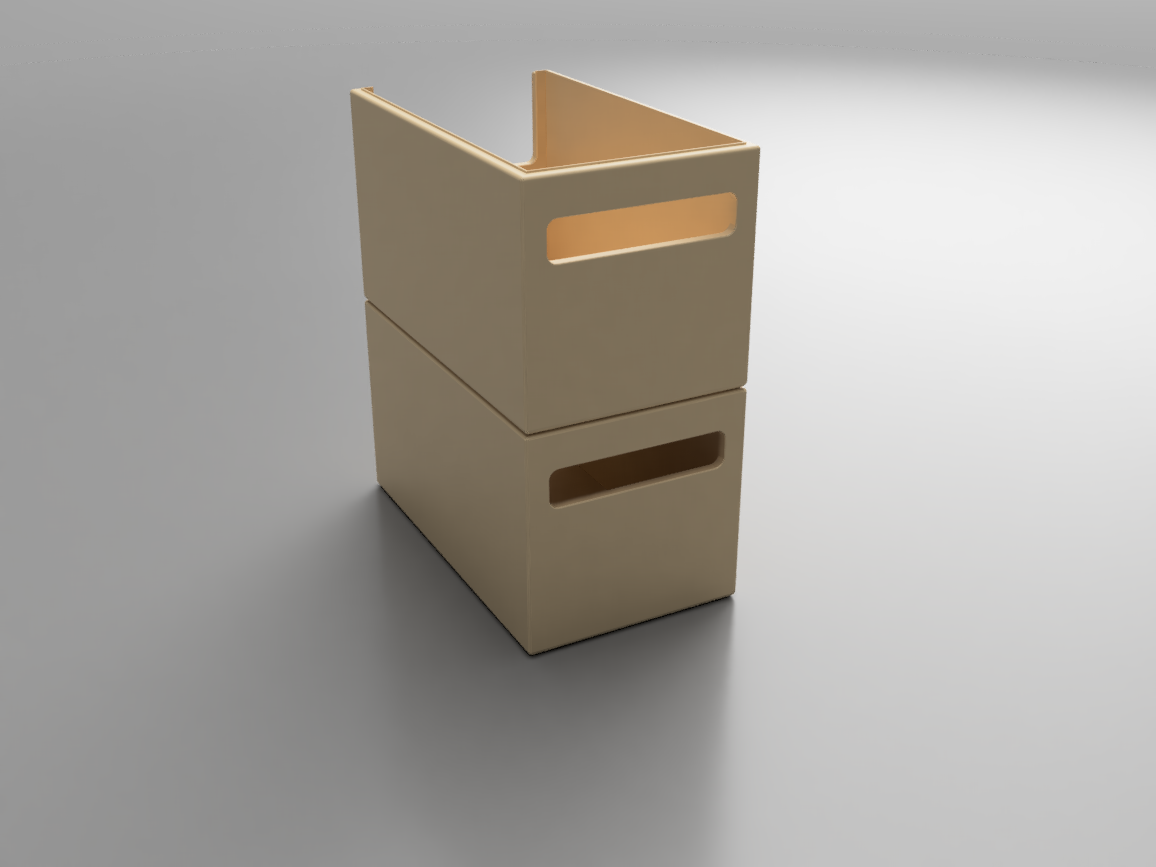 Parametric modular Drawer stackable  | Tiroir Modulaire Paramétrique superposable / Box parametric for drawer — miniatura 7